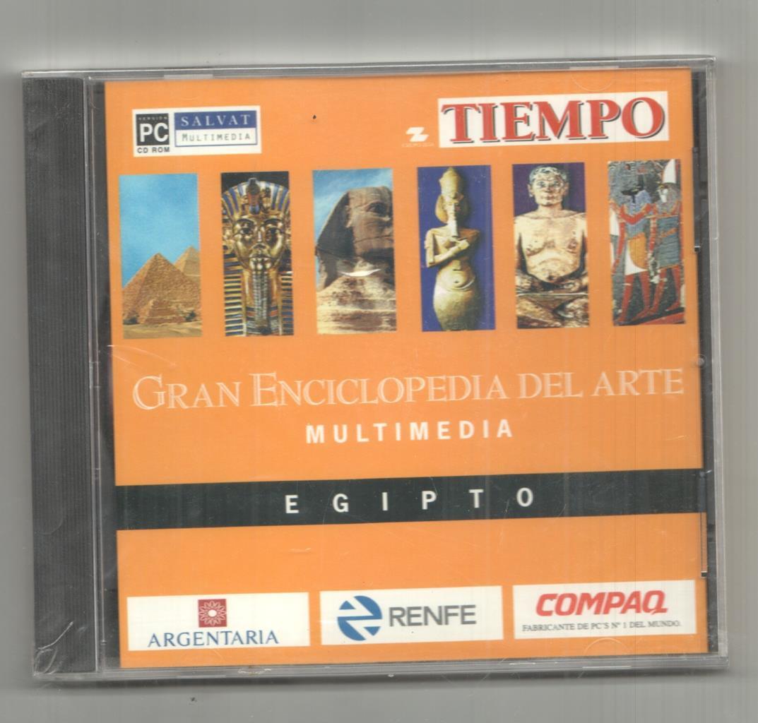 CD Multimedia: Gran Enciclopedia del Arte - Egipto. Salvat