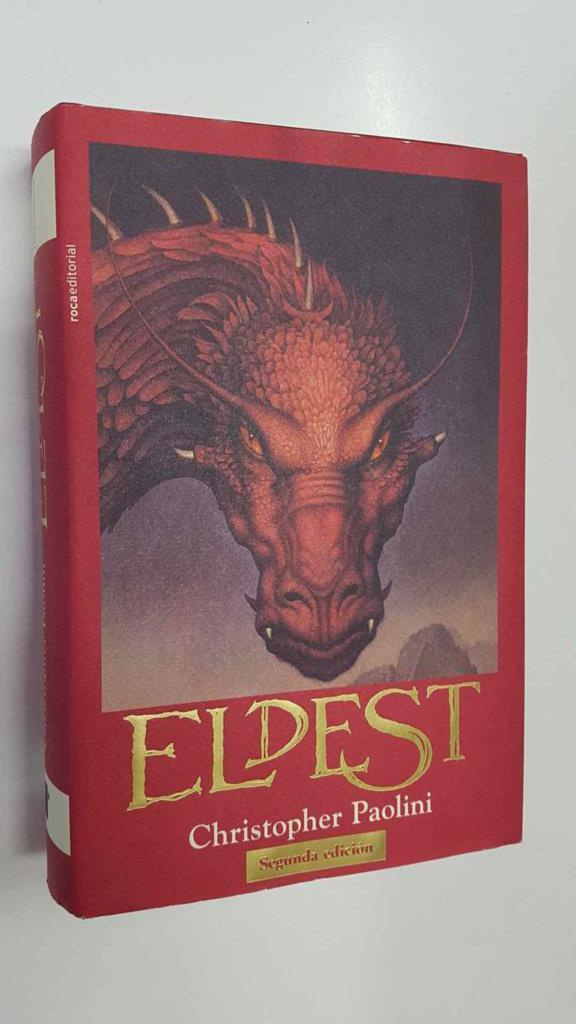 Roca editorial: Eldest - Christopher Paolini. Segunda edicion (noviembre 2005)