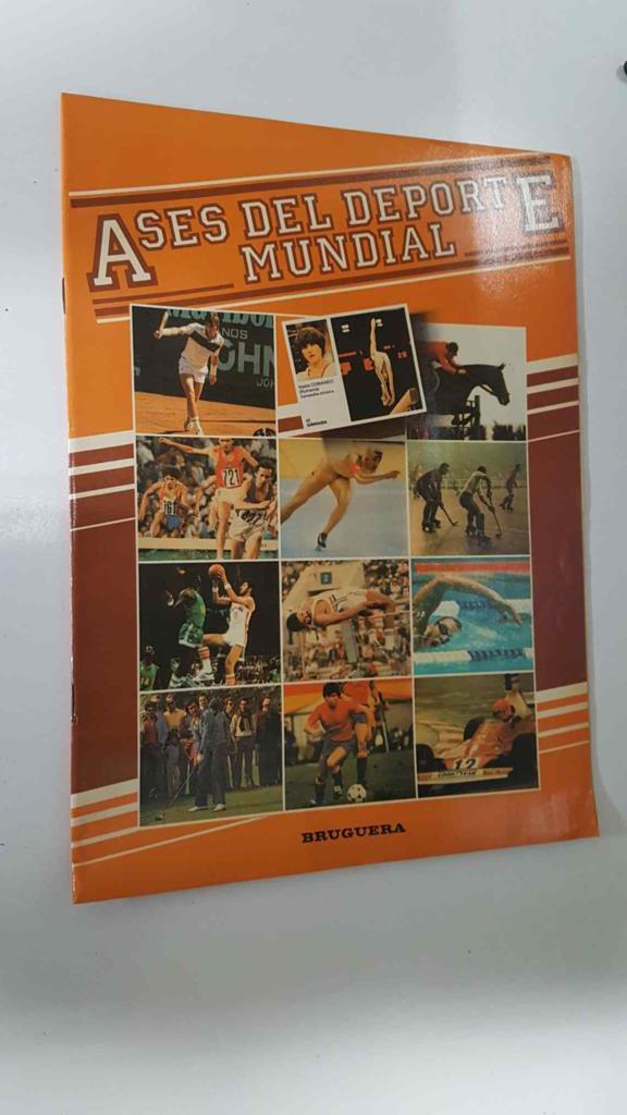 Bruguera: Album Ases del Deporte Mundial  (NO TIENE NINGUN CROMO)