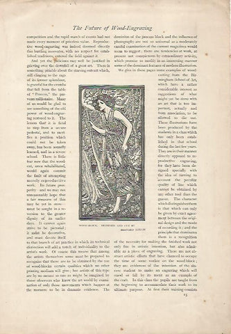 LAMINA 18492: Diseño para madera de Bernard Sleigh