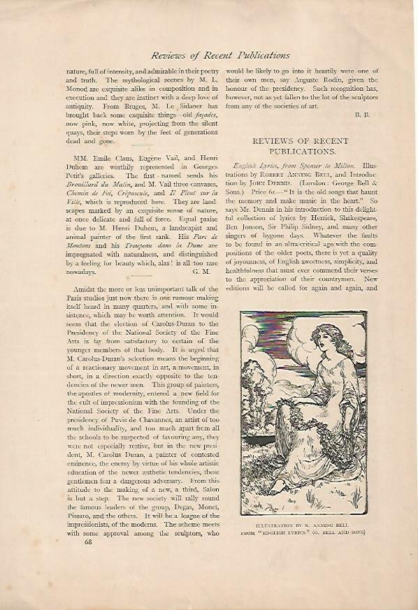 LAMINA 18493: Ilustracion de Anning Bell