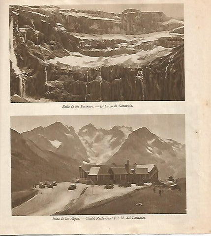 LAMINA 18482: Ruta de los Alpes y Ruta de los Pirineos