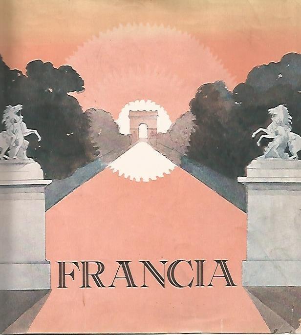 LAMINA 18469: Portada de la publicación turistica Francia