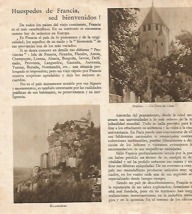 LAMINA 18471: Torre de Cesar en Provins y Rocamadour
