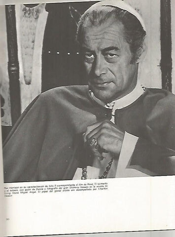 LAMINA 18292: Rex Harrison como Julio II