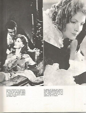 LAMINA 18265: Greta Garbo en Margarita Gauthier