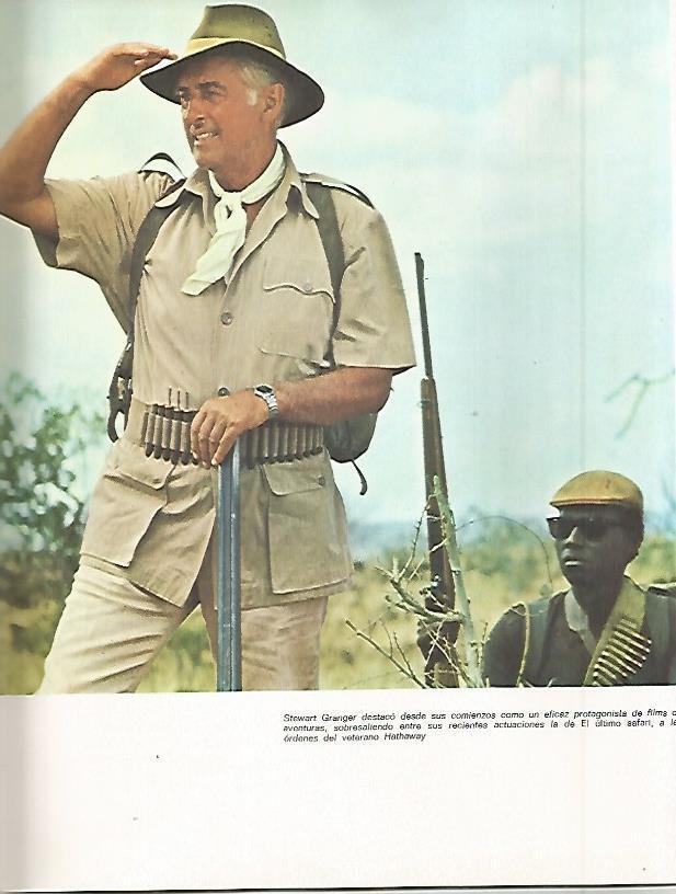 LAMINA 18282: Stewart Granger en El ultimo safari