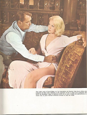 LAMINA 18359: Alan Ladd y Carroll Baker