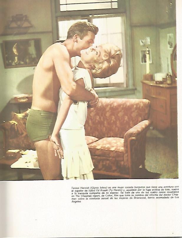 LAMINA 18335: Glynis Johns y Ty Hardin