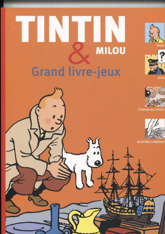 Tintin & MIlou: Grand livre-jeux