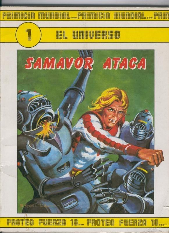 Editorial Rasgos: El Universo volumen 1: Samavor ataca