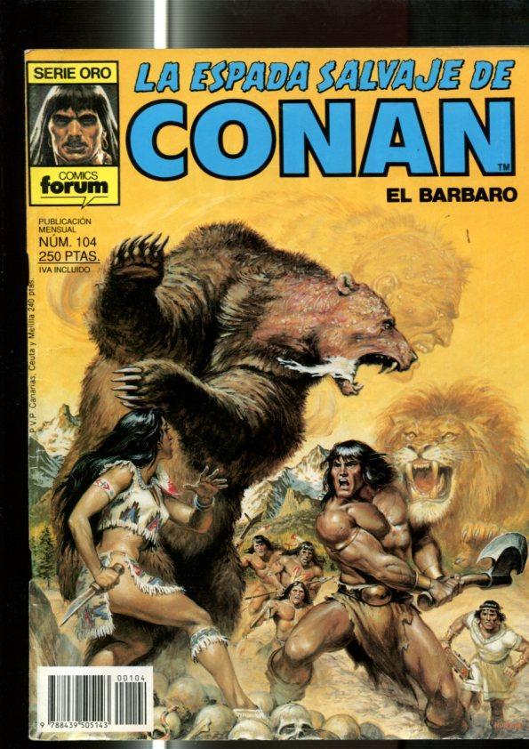 La espada salvaje de conan primera edicion numero 104: El espiritu de la bestia