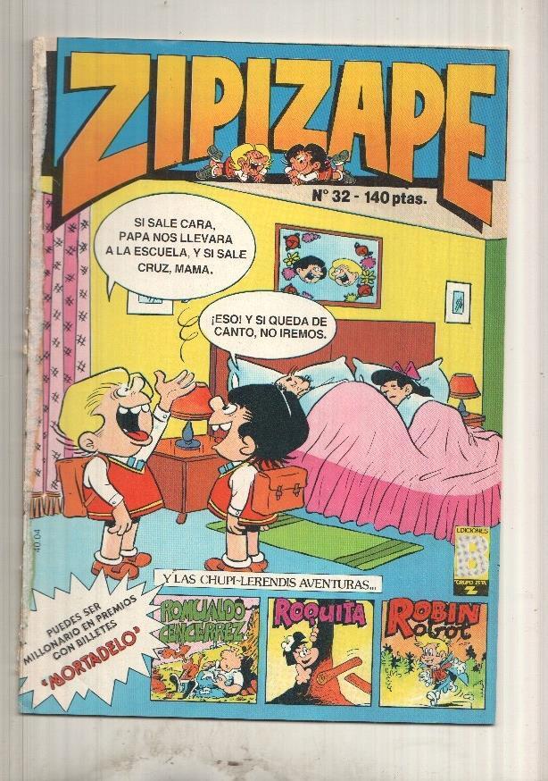 Ediciones B: Zipi y Zape semanal numero 32 (PROCEDE DE RETAPADO EDITORIAL)