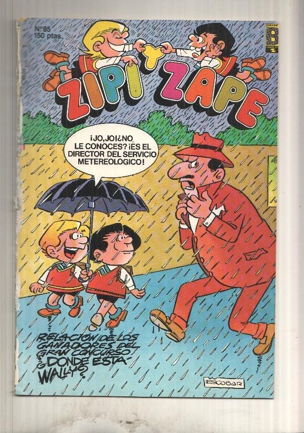 Ediciones B: Zipi y Zape semanal numero 85 (PROCEDE DE RETAPADO EDITORIAL)