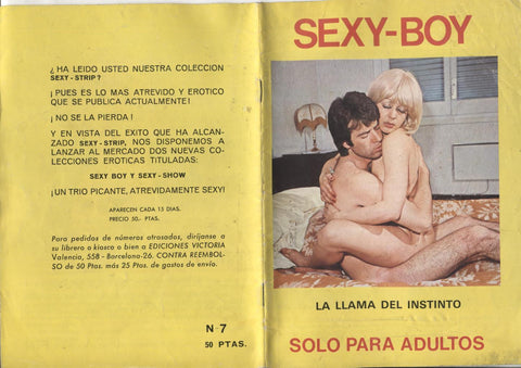 Revista picante: Sexy Boy