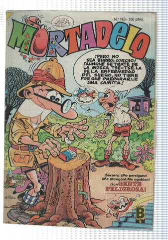 Ediciones B: Super Mortadelo numero 113:  Mortadelo: el candidato, segunda parte