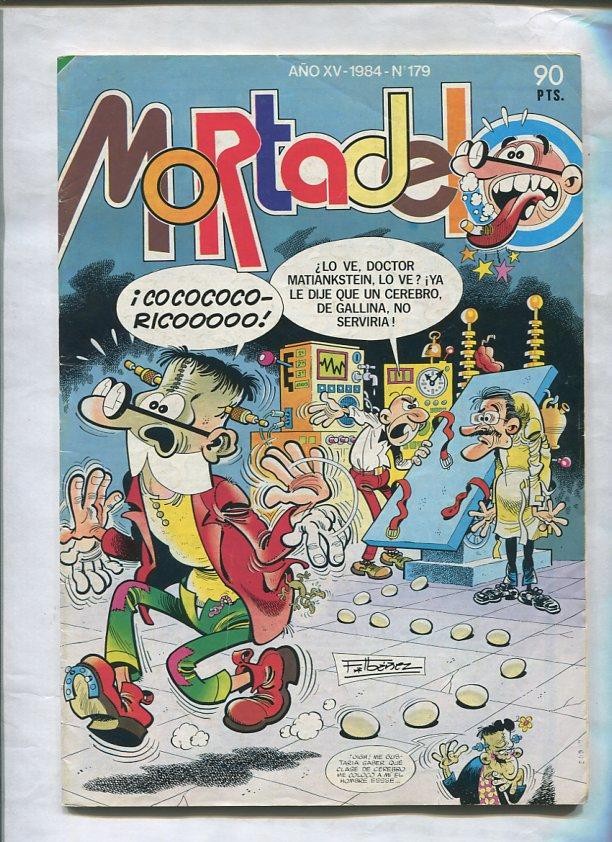 Super Mortadelo numero 179: Doctor Imposible (numerada 1 en trasera)