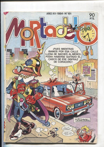 Super Mortadelo numero 181: (numerado 6 en trasera) 