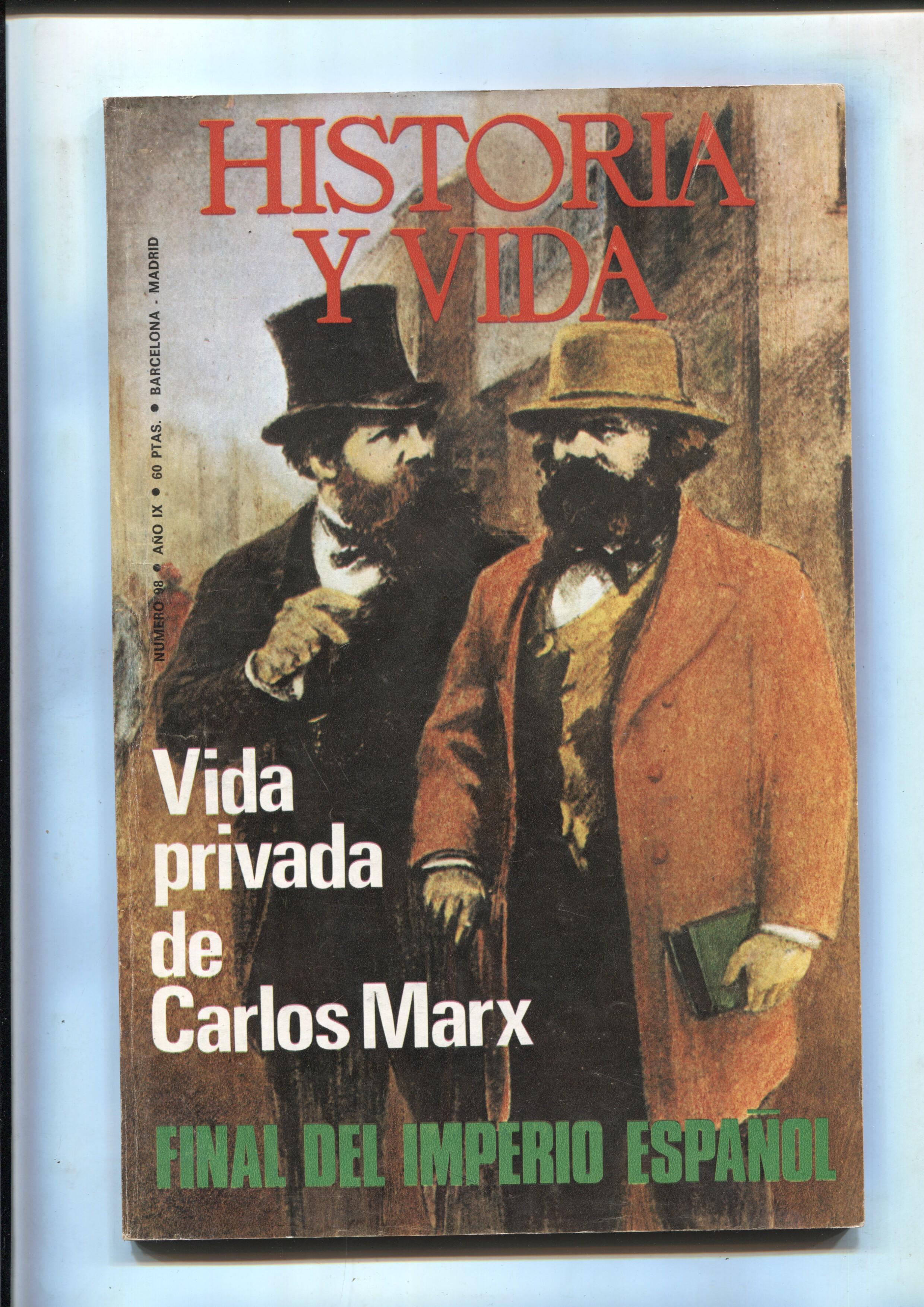Historia y Vida revista numero 098: Final del imperio español