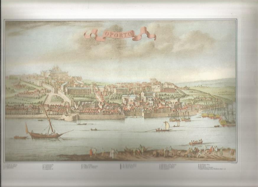 LAMINA 18635: Mapa de Oporto en color
