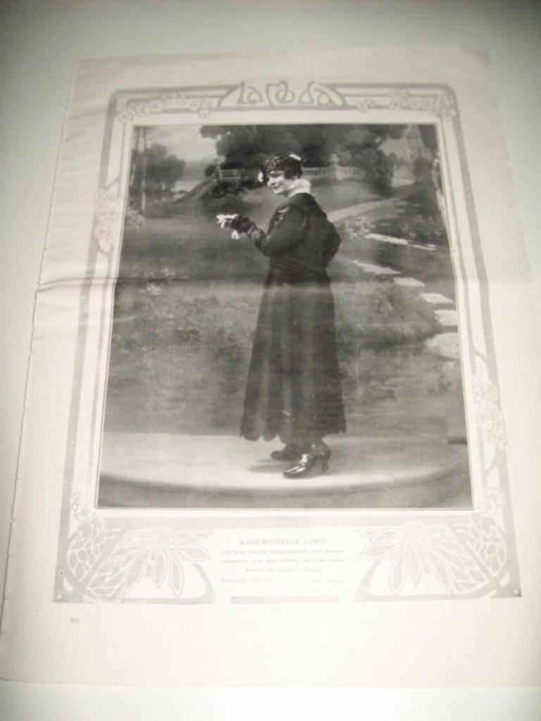 LAMINA 18612: Mademoiselle Lyris