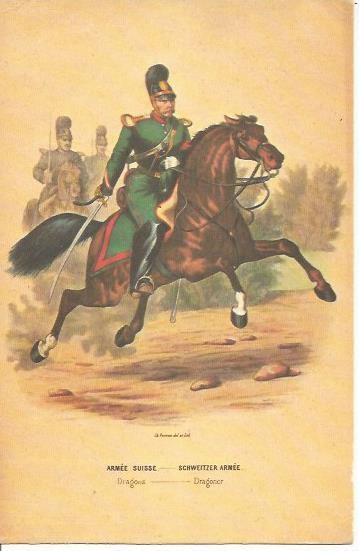LAMINA 18614: Dragon del Ejercito de Suiza