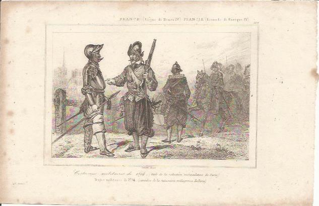 LAMINA 18616: Reinado de Enrique IV de Francia