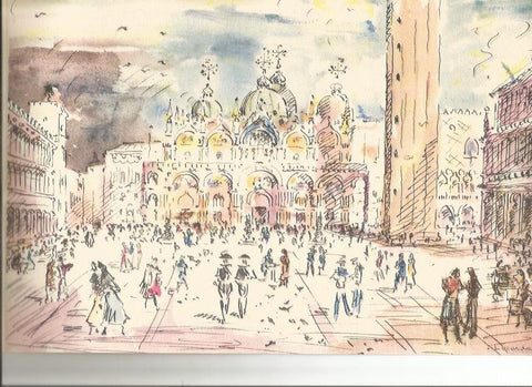 LAMINA 18678: Plaza de San Marco de Venecia