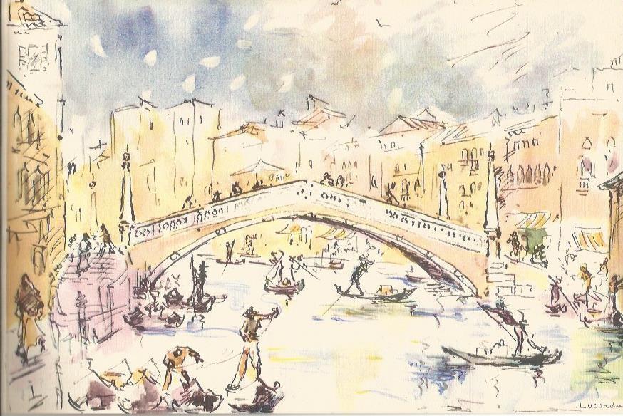 LAMINA 18680: Puente de Venecia