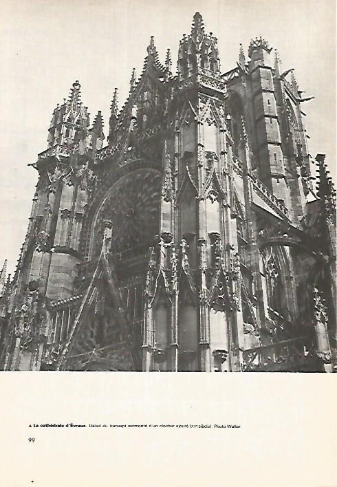 LAMINA 18551: Catedral de Evreux