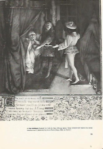 LAMINA 18552: Miniatura del Libro del Corazon de amor