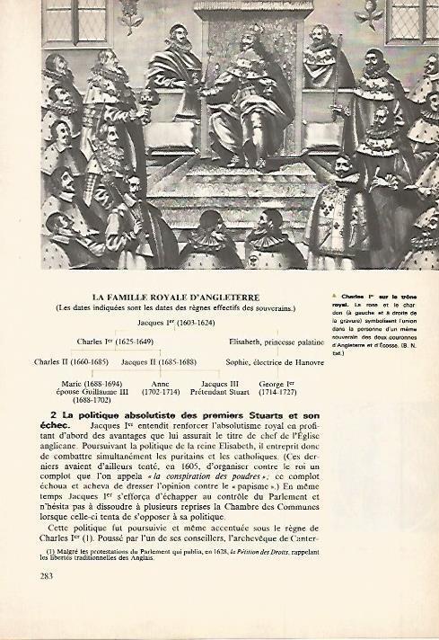 LAMINA 18518: Carlos I en el trono real