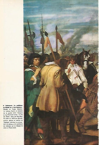 LAMINA 18524: La rendicion de Breda, por Velazquez