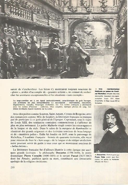 LAMINA 18530: Representacion de teatro en el palacio del cardenal Richelieu