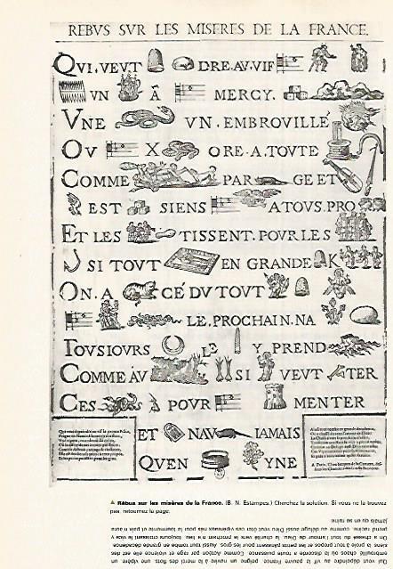 LAMINA 18531: Rebus sur les miseres de la  France