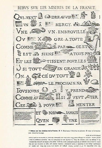 LAMINA 18531: Rebus sur les miseres de la  France