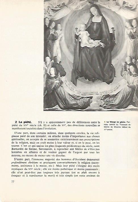 LAMINA 18558: La Virgen en gloria