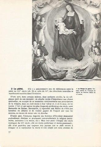 LAMINA 18558: La Virgen en gloria