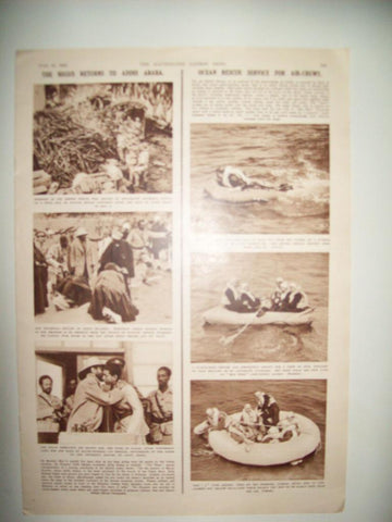 LAMINA 18582: Los Negus regresando a Addid Ababa