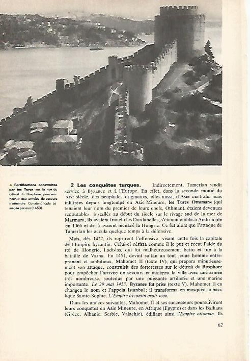 LAMINA 18561: Muralla turca en el Bosforo
