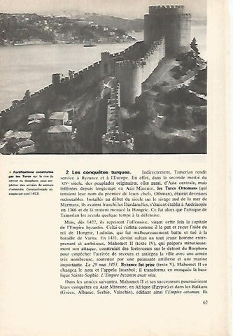LAMINA 18561: Muralla turca en el Bosforo