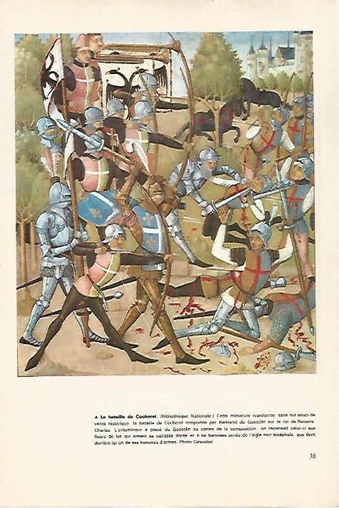 LAMINA 18570: La batalla de Cocherel