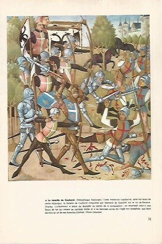 LAMINA 18570: La batalla de Cocherel
