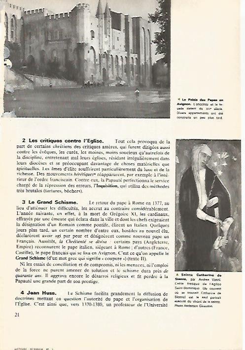 LAMINA 18572: Palacio de los Papas en Avignon
