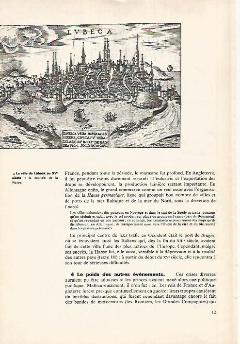 LAMINA 18573: La ciudad de Lubeck en el siglo XV