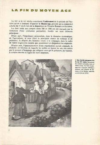 LAMINA 18574: Familia de campesinos a finales del siglo XV