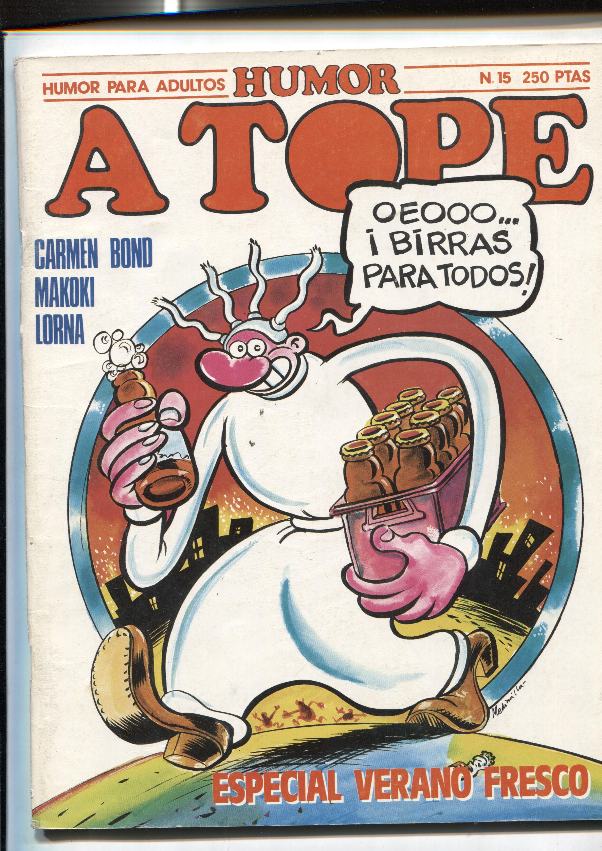 Revista Humor a tope numero 15: Carmen Bond