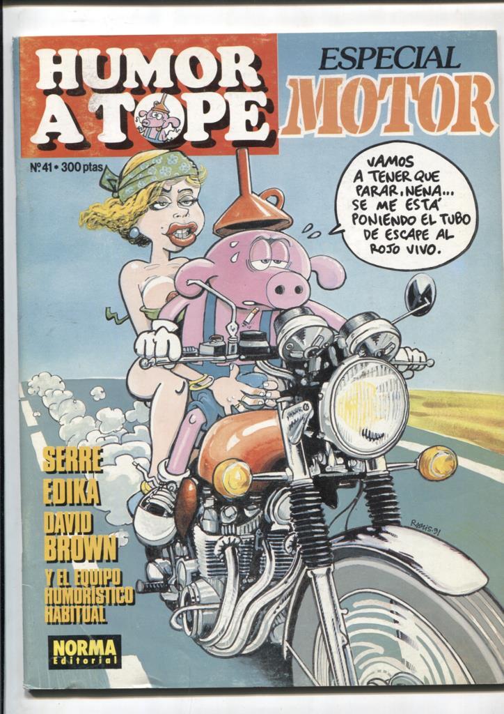 Humor a tope numero 41: Ramis, Dany, Edika, Serra, Vicente Segrelles