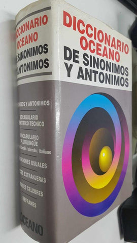 Diccionario Oceano de Sinonimos y Antonimos. 20000 entradas y 380000 vocablos