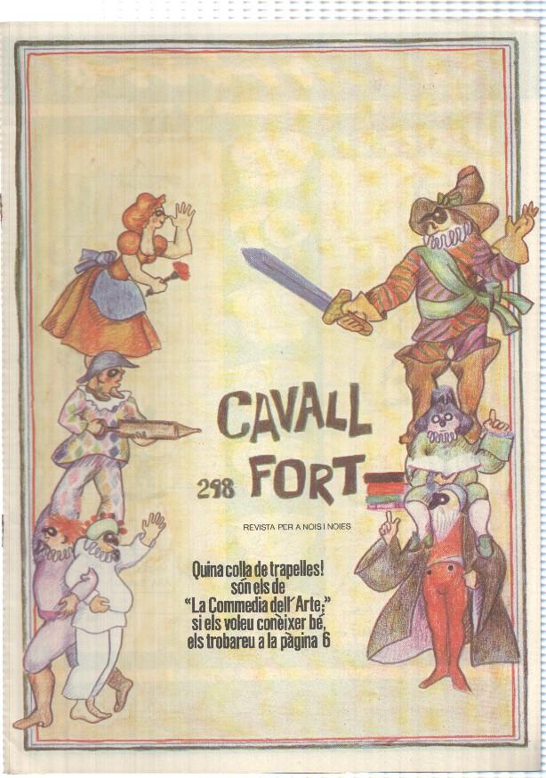Cavall Fort numero 298: feb 1975 - La Comedia dels Trapelles per Teresa Duran